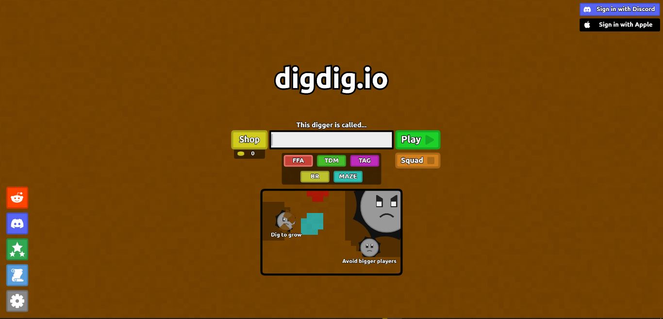 DigDig.IO 3D Effect
